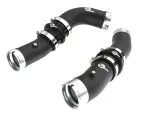 4620724B - : BladeRunner Aluminum Hot and Cold Charge Pipe Kit Black for aFe Power Image