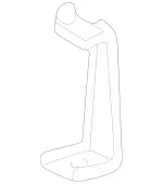 2026205414 - Body: Lower Support Bracket for Mercedes-Benz Image