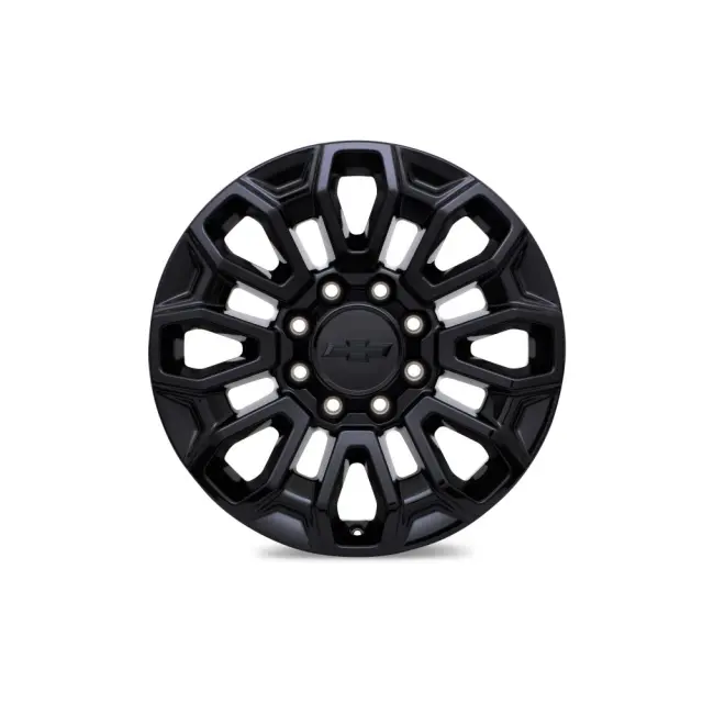 84829258 - Wheels: 22x8.5-Inch Aluminum Multi-Spoke Wheel for Chevrolet: Silverado 2500 HD | GMC: Sierra 2500 HD Image