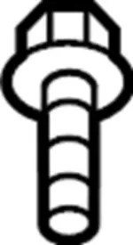 1125N1231 - Engine: Side Mount Bolt for INFINITI: QX50, QX55 Image