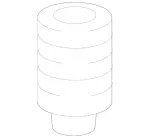 2033230232 - Springs, Suspension and Hydraulics: End Stop for Mercedes-Benz Image