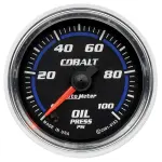 6153 - : GAUGE, OIL PRESSURE, 2 1/16", 100PSI, DIGITAL STEPPER MOTOR, COBALT for AutoMeter Image