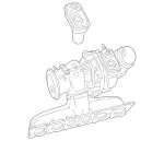 2560905800 - : Exhaust Manifold for Mercedes-Benz Image