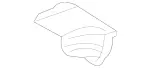 2216823771 - Exhaust System: Shielding for Mercedes-Benz: 300S, CL550, CL63 AMG, S350, S400, S500, S550, S63 AMG Image
