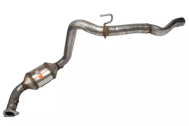 Driver Side 3-Way Catalytic Converter with Pipes, Flanges, Bushings, Hanger, and Label - GM (15793200)