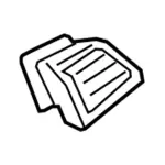 EM2Z19893AF - Body: Louver for Ford: Edge Image