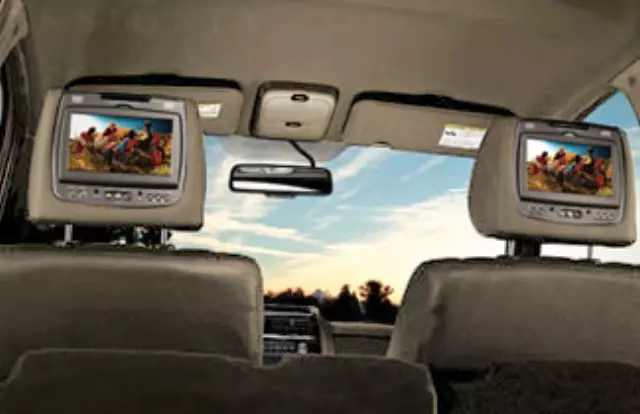 VBL8Z10E947FB - : DVD By Invision, Dual Head Restraint for Ford: Escape Image