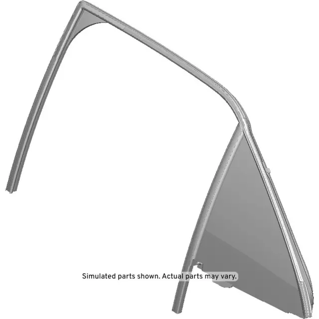 25779159 - : Driver Side Rear Door Stationary Window for Cadillac: STS Image