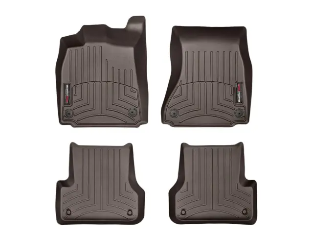475641473742 - Accessories: Front &amp; Rear Cocoa FloorLiner™ DigitalFit® for WeatherTech Image