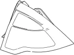 9E5Z13405ACP - : Lamp Assembly Rear for Ford Image