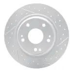 83059068R - : DFC Geoperformance Rotor - Drilled and Slotted for DYNAMIC FRICTION Image