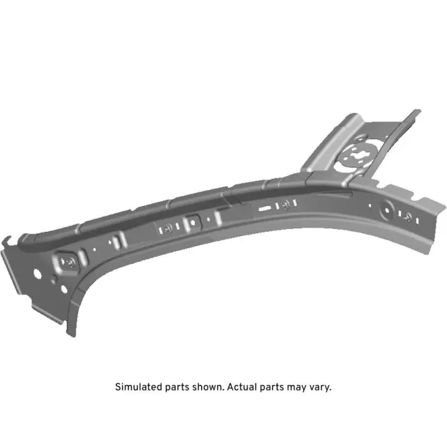 23381536 - Body: Inner Windshield Pillar for Chevrolet: Silverado 1500, Silverado 1500 LTD, Silverado 2500 HD, Silverado 3500 HD | GMC: Sierra 1500, Sierra 1500 Limited, Sierra 2500 HD, Sierra 3500 HD Image image