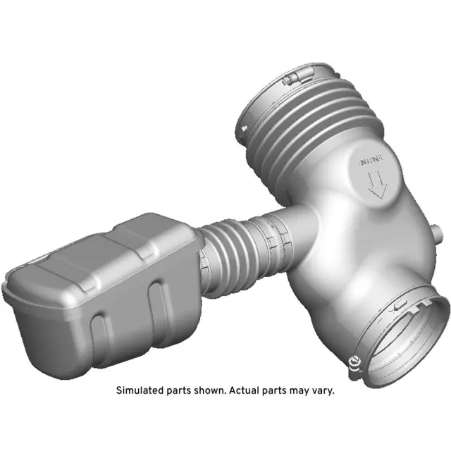 84836253 - Engine: Rear Duct for Chevrolet: Express 2500, Express 3500 | GMC: Savana 2500, Savana 3500 Image