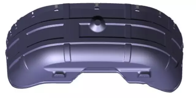 82216333AB - Exterior Accessories: Rear Wheel Well Liners for Mopar Image