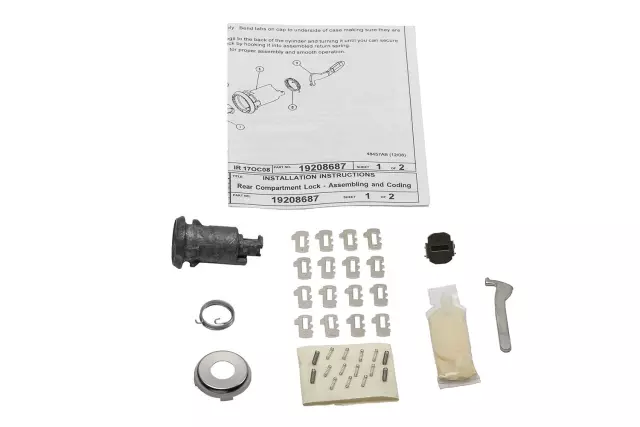 15822408 - Body: Lock Cylinder for Buick: Skylark | Oldsmobile: Achieva | Pontiac: Grand Am Image