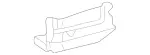 2036100426 - : Striker Plate for Mercedes-Benz: C230, C280, C32 AMG, C350, C55 AMG, CLK63 AMG Image