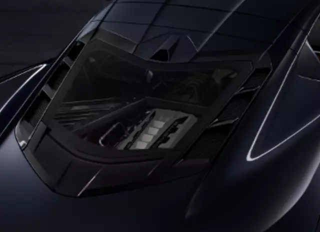 12697373 - : Performance, Engine Cover, 6.2L for Chevrolet: Corvette Image