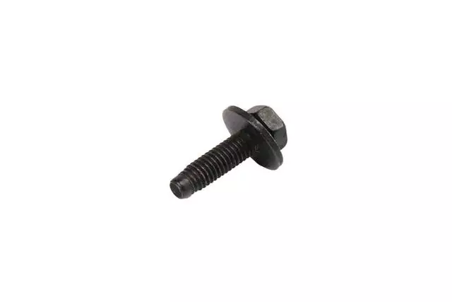 11610055 - Body: Outer Bracket Bolt for Cadillac: Escalade, Escalade ESV, Escalade EXT | Chevrolet: Avalanche, Camaro, Equinox, HHR, Malibu, Silverado 1500, Silverado 2500 HD, Silverado 3500 HD, Suburban 1500, Suburban 2500, Tahoe | GMC: Sierra 1500, Sierra 2500 HD, Sierra 3500 HD, Terrain, Yukon, Yukon XL 1500, Yukon XL 2500 | Hummer: H2 | Pontiac: G6 Image