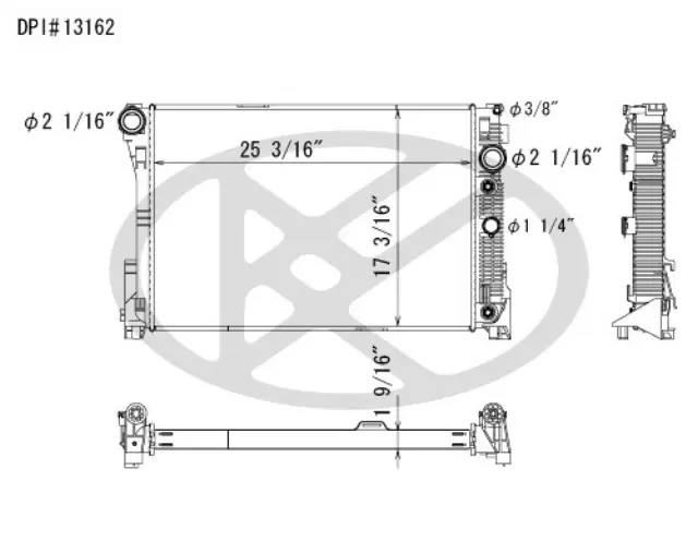 A13162 - Cooling Systems: Koyorad Radiator for Koyo Image