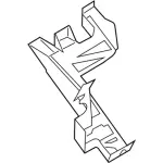 KK3Z14A254A - : Junction Block Bracket for Ford: E-Transit, Transit-150, Transit-250, Transit-350, Transit-350 HD Image