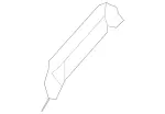 9912470 - Covering and Lining: Fastening Clip for Mercedes-Benz Image