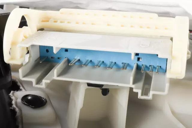 23363914 - : Jet Black Front Driver Side Door Trim for Chevrolet: Equinox Image