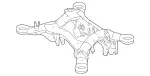2513500032 - Rear Axle: Carrier for Mercedes-Benz Image