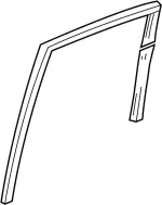 82330AL50A - : Run Channel for Infiniti Image