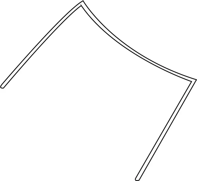 72750ZZ50A - Body: Windshield Molding for INFINITI: QX56 Image