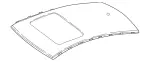 2536500900 - : Paneling, Roof for Mercedes-Benz Image