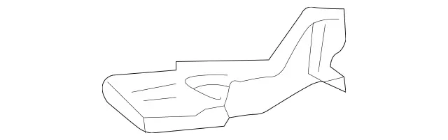 2039190621 - Driver Seat: End Stop for Mercedes-Benz: C230, C240, C250, C280, C300, C32 AMG, C320, C350, C55 AMG, GLK250, GLK350 Image image