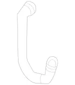 1675016203 - Radiator: Coolant Line for Mercedes-Benz Image
