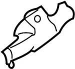 205153Y400 - : Heat Shield for INFINITI: I30 Image