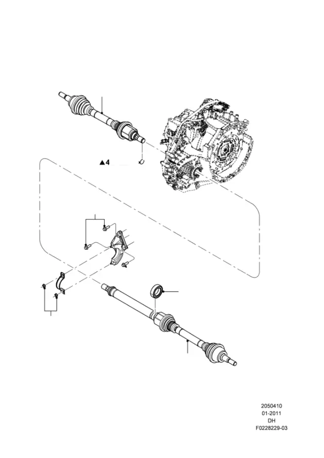 FV6Z3B436S - Suspension: Axle Assembly for Ford Image