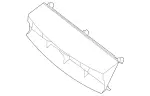2095050830 - Radiator: Air Duct for Mercedes-Benz: C63 AMG, CLK63 AMG, CLS63 AMG, E63 AMG Image