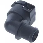 CH8045 - : HVAC Heater Hose Connector 12 mm ID, 90 Deg. Elbow to 12 mm ID Barbed for Motorad Image