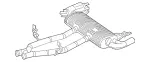 2534905800 - : Exhaust Gas Line, Rear for Mercedes-Benz Image