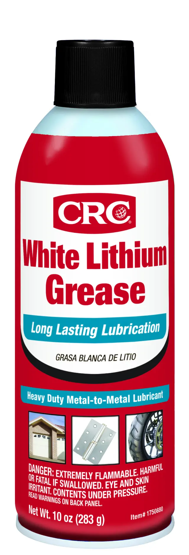 1750880 - : Low VOC in a high quality, multi-purpose, easy to use white lithium spray. for CRC Image