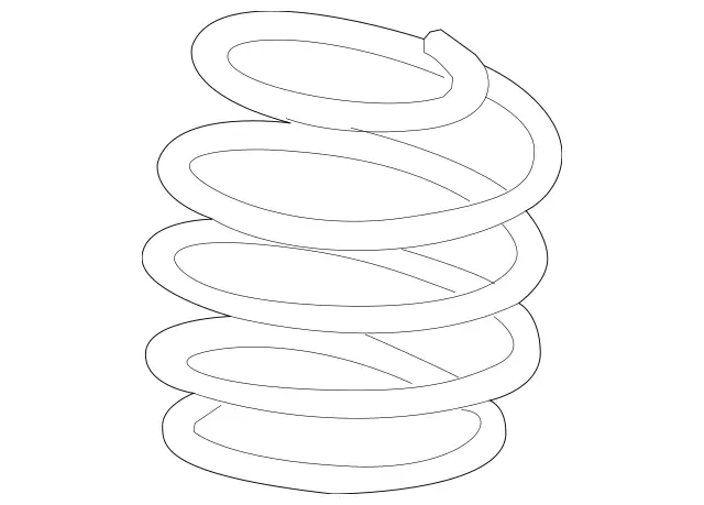 2473211600 - Springs, Suspension and Hydraulics: Helical Spring for Mercedes-Benz: EQB 250+, EQB 300, EQB 350, GLA250, GLA35 AMG, GLA45 AMG, GLB250, GLB35 AMG Image image