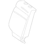2929207402 - Rear Seat: Padding, Rr Seat Backrest for Mercedes-Benz Image