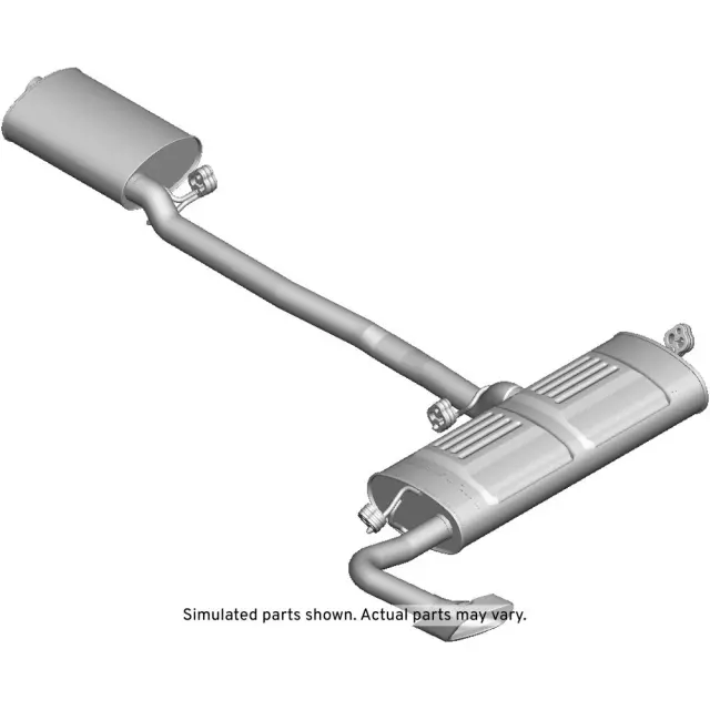 23442414 - : Exhaust Muffler Assembly for GM Image