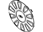 7W7Z1130ACP - : Cover - Wheel for Ford Image