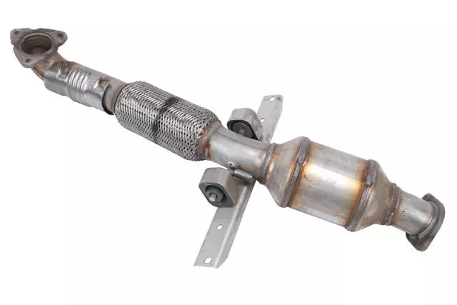 Front Exhaust Pipe with 3-Way Catalytic Converter, Pipe, Flange, Bracket, Insulators, and Studs - GM (22931733)