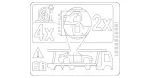 8172709 - Tools/Accessories/Signs/Instructions: Identification Plate for Mercedes-Benz: EQB 250+, EQB 300, EQB 350, GLA250, GLB250, GLC300, GLC350e, GLC43 AMG, GLC63 AMG, GLC63 AMG S, GLC63 AMG S E Performance Image