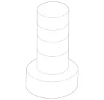 1427 - Engine Compartment Lining/Air Intake: Hexalobular Screw for Mercedes-Benz Image