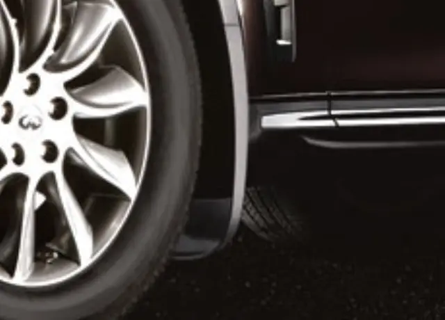 999J2EV003 - Exterior: Splash Guards - Front for INFINITI: FX35, FX37, FX50, QX70 Image