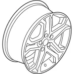 GT4Z1007A - : Wheel, Alloy for Ford Image