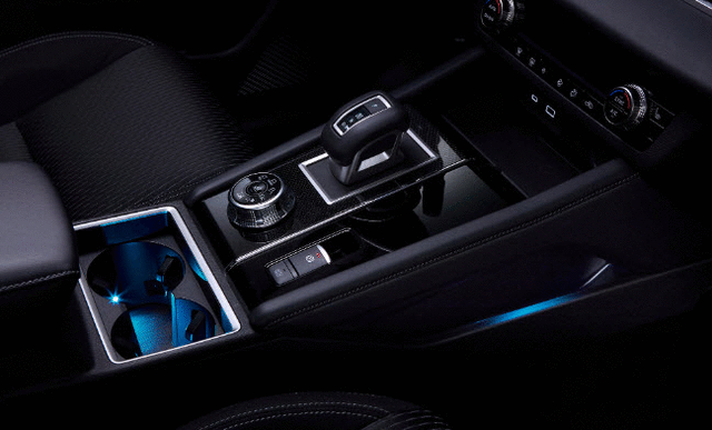 MZ590913EX - Interior: Center Console Illumination for Mitsubishi: Outlander, Outlander PHEV Image