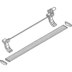 AL3Z16451ADPTM - Body: Step Bar Assembly for Ford: F-150 Image
