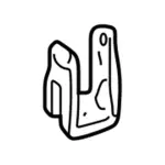 F7AZ5463076AA - Body: Armrest Pad Bracket for Ford: Crown Victoria | Mercury: Grand Marquis, Marauder Image